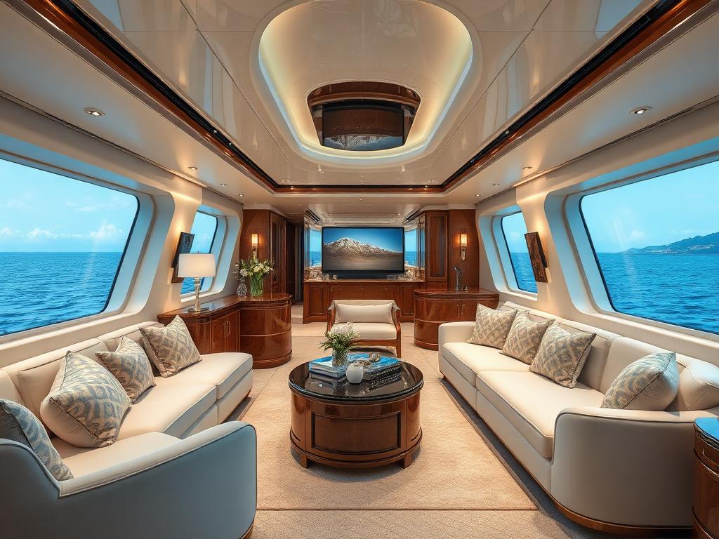 Luxury Yacht Interior